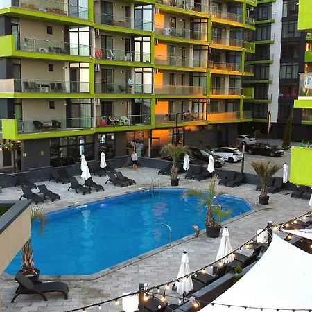 Moon Sea View Apartment - Spa N Pools Resort Mamaia Kültér fotó