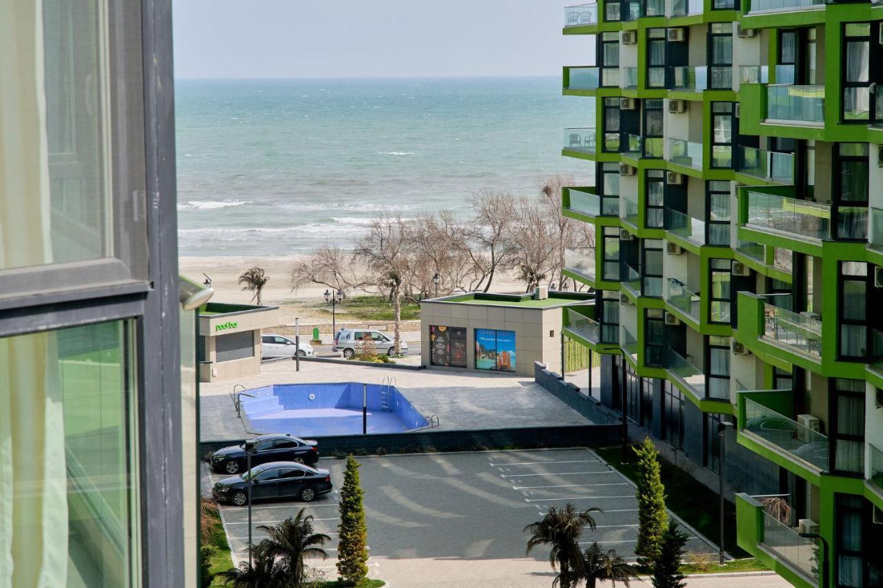 Moon Sea View Apartment - Spa N Pools Resort Mamaia Kültér fotó