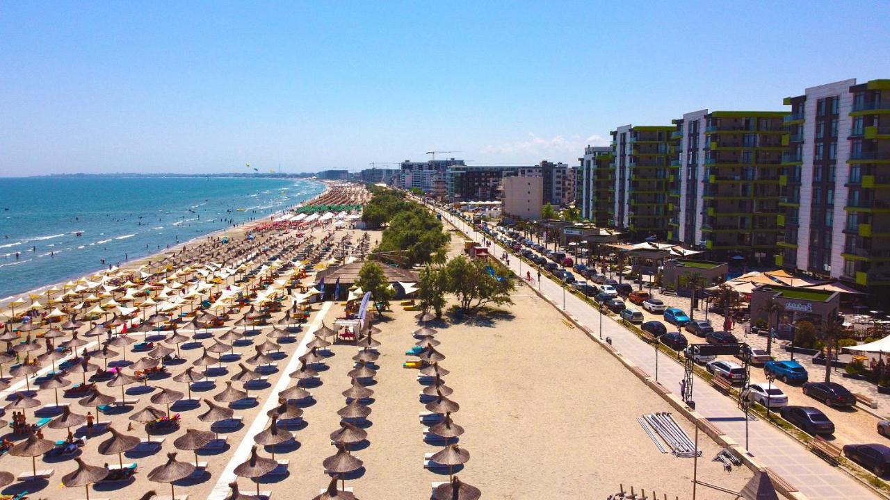 Moon Sea View Apartment - Spa N Pools Resort Mamaia Kültér fotó