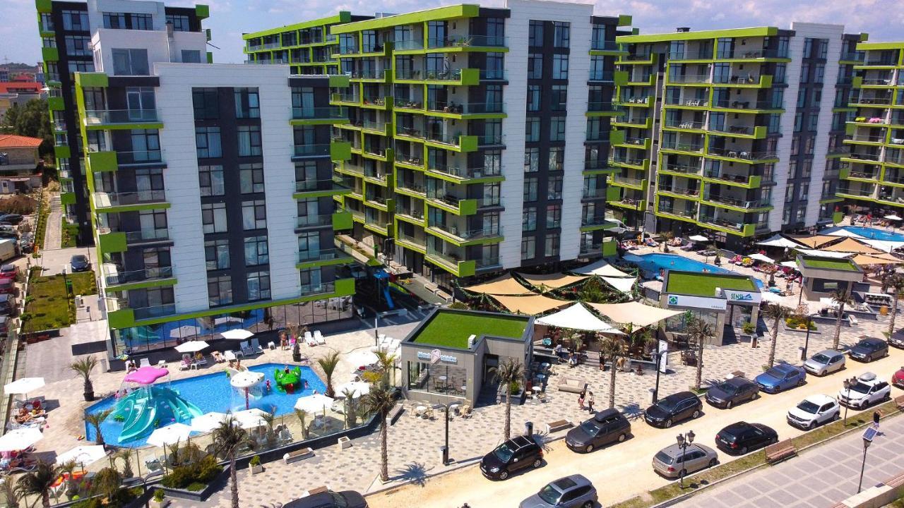 Moon Sea View Apartment - Spa N Pools Resort Mamaia Kültér fotó